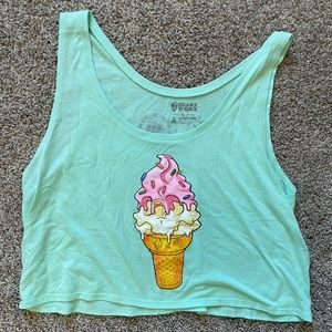 Feed Me Fight Me x Beast Werx Ice Cream Skull Tank Top